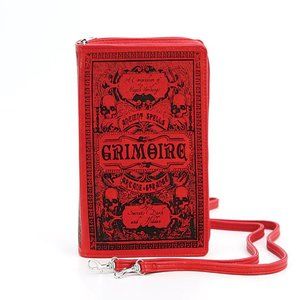 Grimoire Book clutch crossbody bag